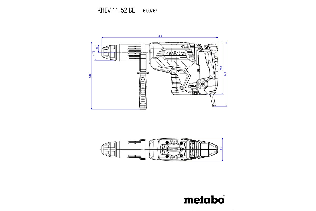 KHEV 11-52 BL Martello combinato - immagine 8