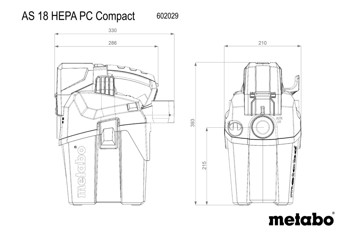 AS 18 HEPA PC Compact Aspiratore a batteria - immagine 2