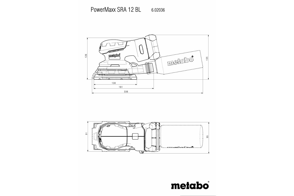 PowerMaxx SRA 12 BL Levigatrice orbitale a batteria - immagine 9