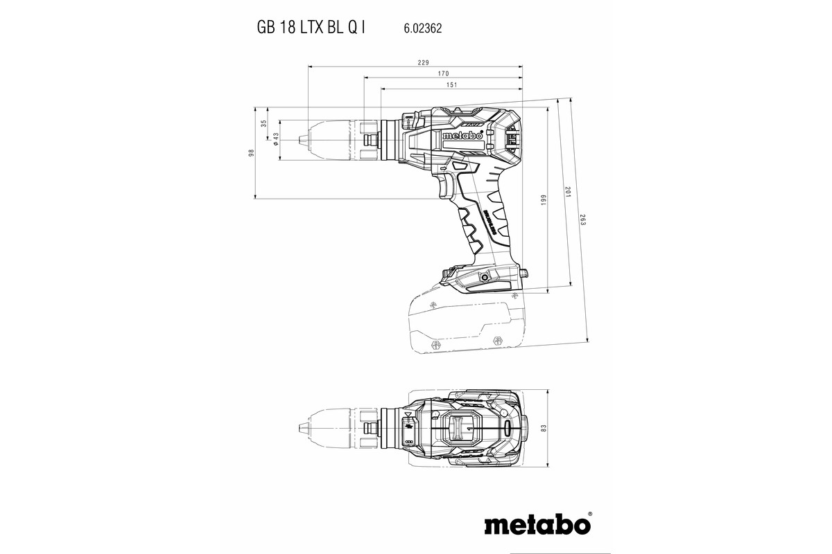 GB 18 LTX BL Q I Maschiatrice a batteria - immagine 13