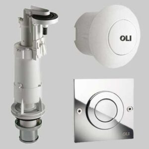 BATTERIA OLI DELUXE PER CASSETTA ALTA - Bianco