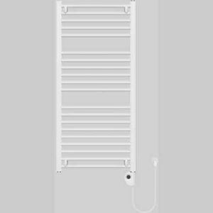 SCALDASALVIETTE ELETTRICO MODELLO BRYOS BIANCO 1041 x 500 (mm) 500W