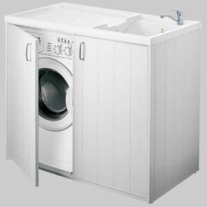 MOBILE COPRILAVATRICE CHIUSO REVERSIBILE - 2 Ante