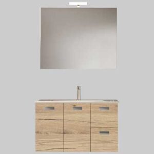 CLAUDIA 105 Q - Base sospesa Quercia naturale