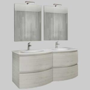 ARMONIA 140 L - Doppia base legno nordico
