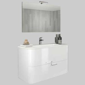 GEOS 80 B - Specchiera panoramica con luce