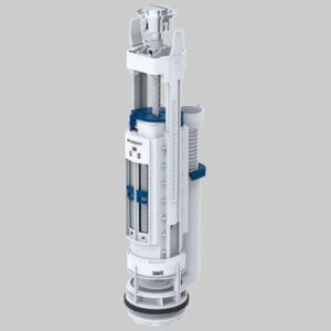 BATTERIA DI SCARICO PER CASSETTE IN CERAMICA MBL TIPO 290 - Doppio Scarico