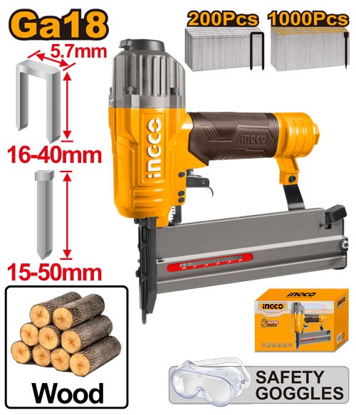 CHIODATRICE GRAFFATRICE PNEUMATICA 2 IN 1