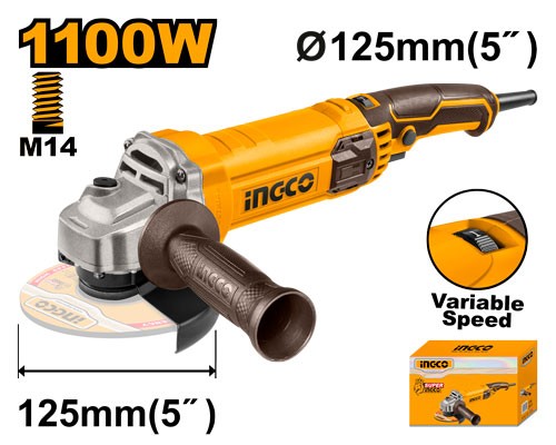 SMERIGLIATRICE ANGOLARE 1100W D125MM
