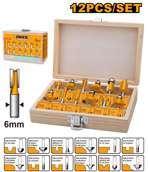 SET VALIGETTA MULTISTRATO 12 FRESE PER LEGNO
