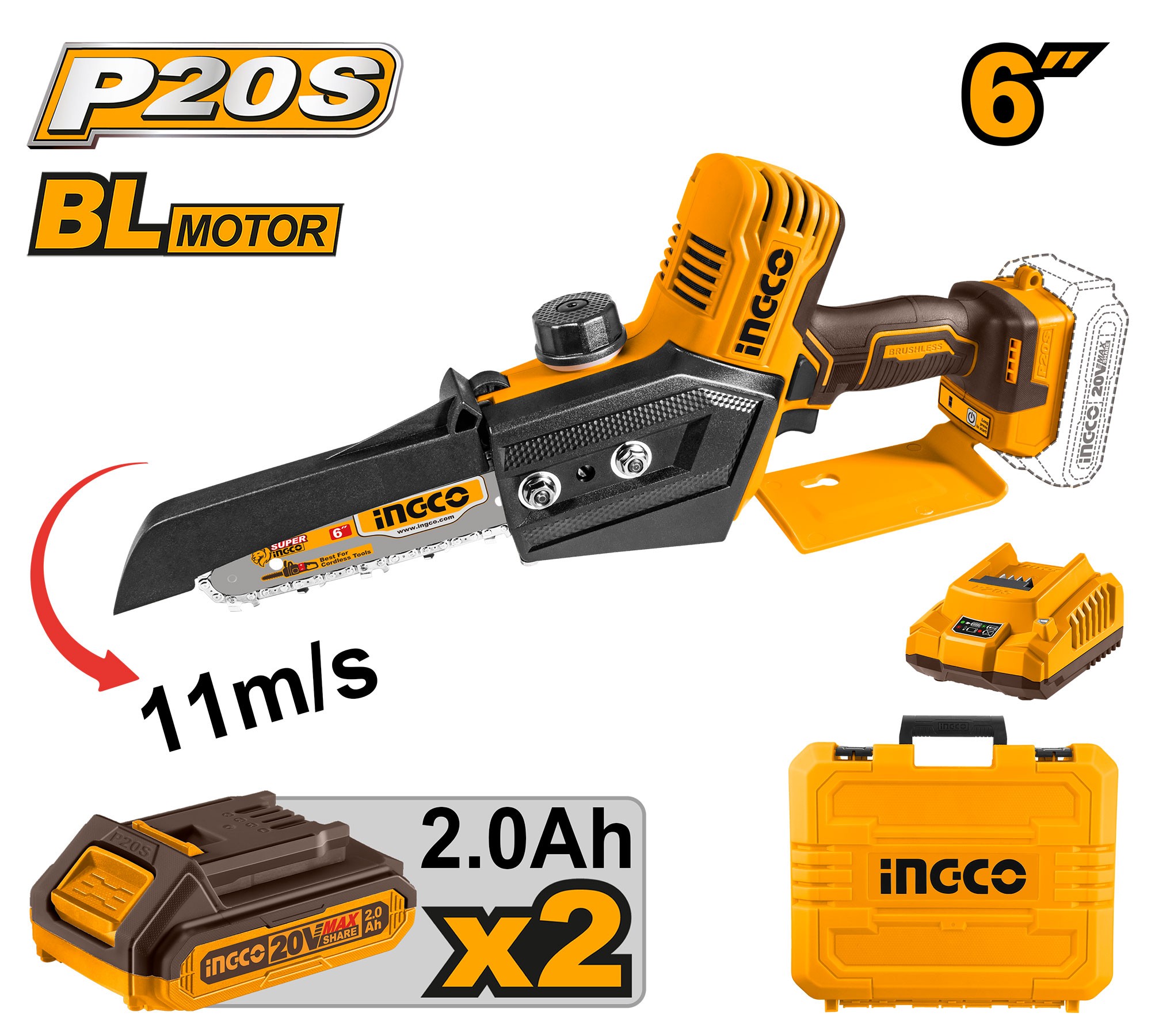 MINI ELETTROSEGA 20V CON 2 BATTERIE, CARICABATTERIA E VALIGETTA