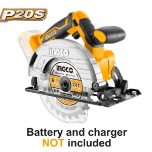 SEGA CIRCOLARE BRUSHLESS A BATTERIA 165MM 20V NUDA