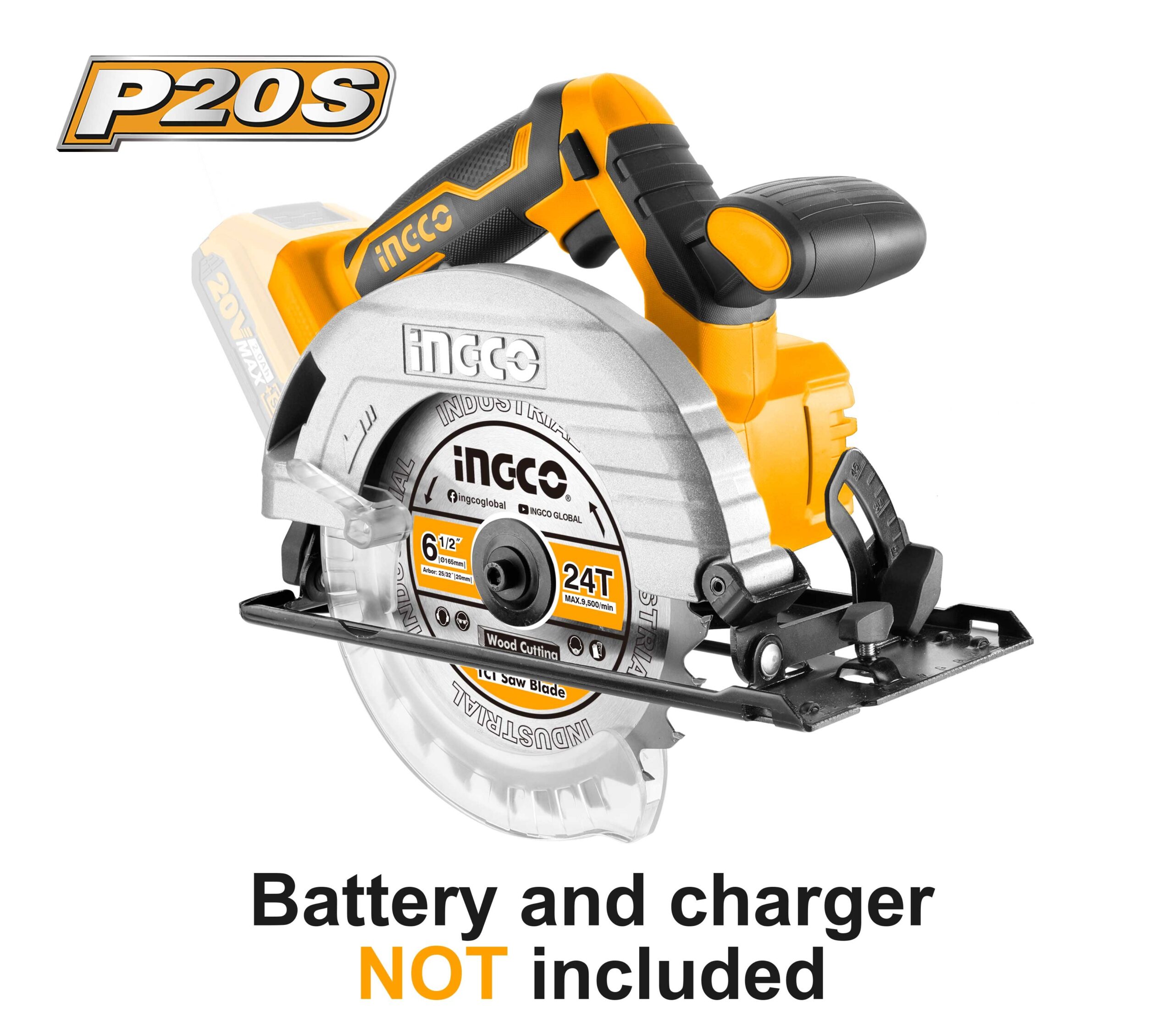 SEGA CIRCOLARE BRUSHLESS A BATTERIA 165MM 20V NUDA