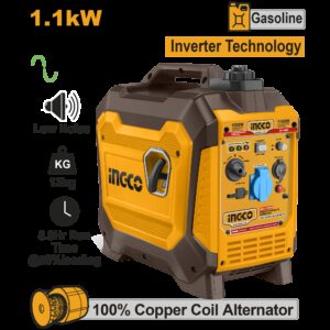 GENERATORE INVERTER A BENZINA 1.1KW