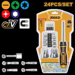 SET 24 PZ CACCIAVITE CON INSERTI