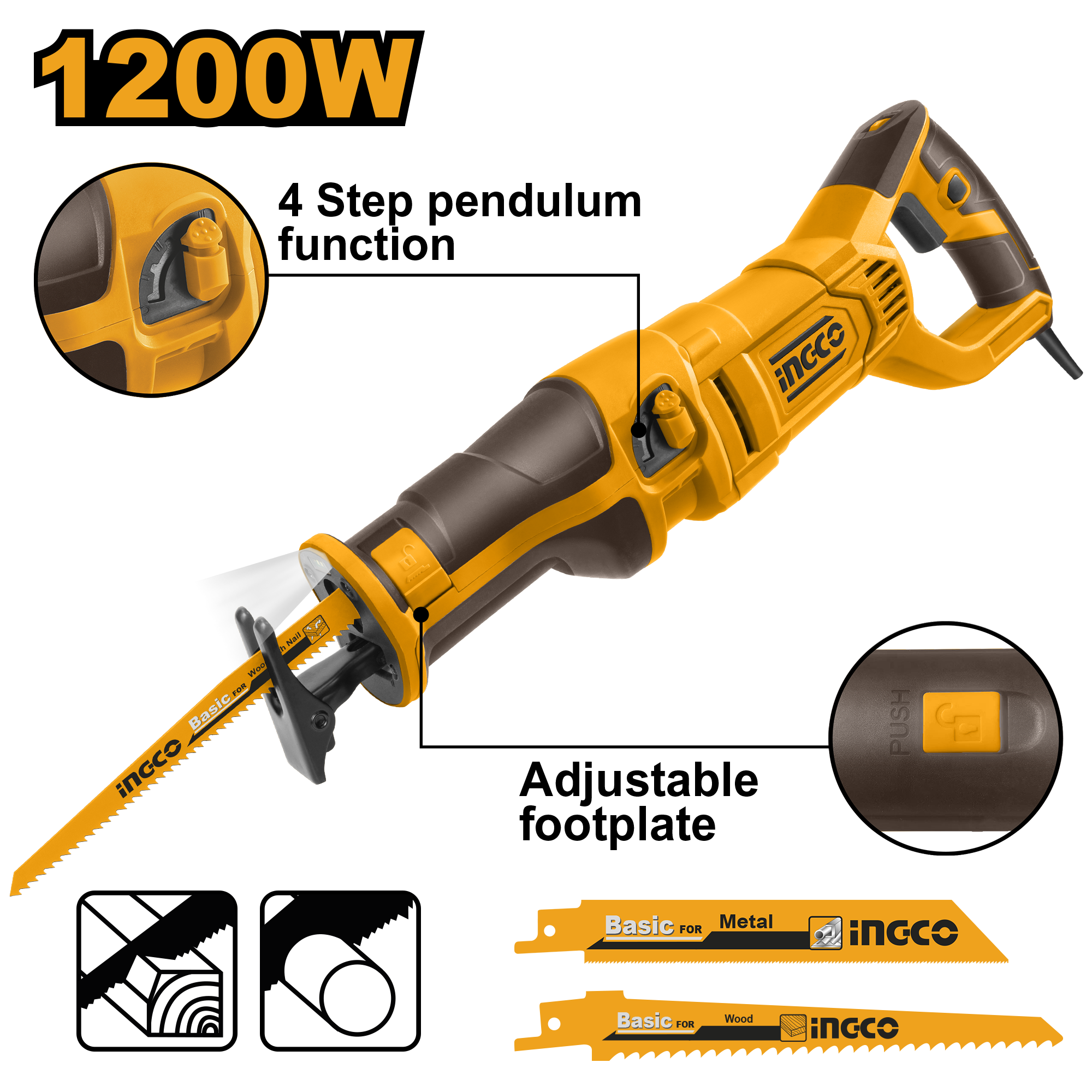 SEGHETTO A GATTUCCIO 1200W