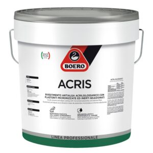 Boero Acris pittura antialga per esterni acrilsilossanica bianca L.12