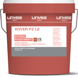 Rivestimento a spessore acrilico ad effetto granulato KOVER PZ 1,2