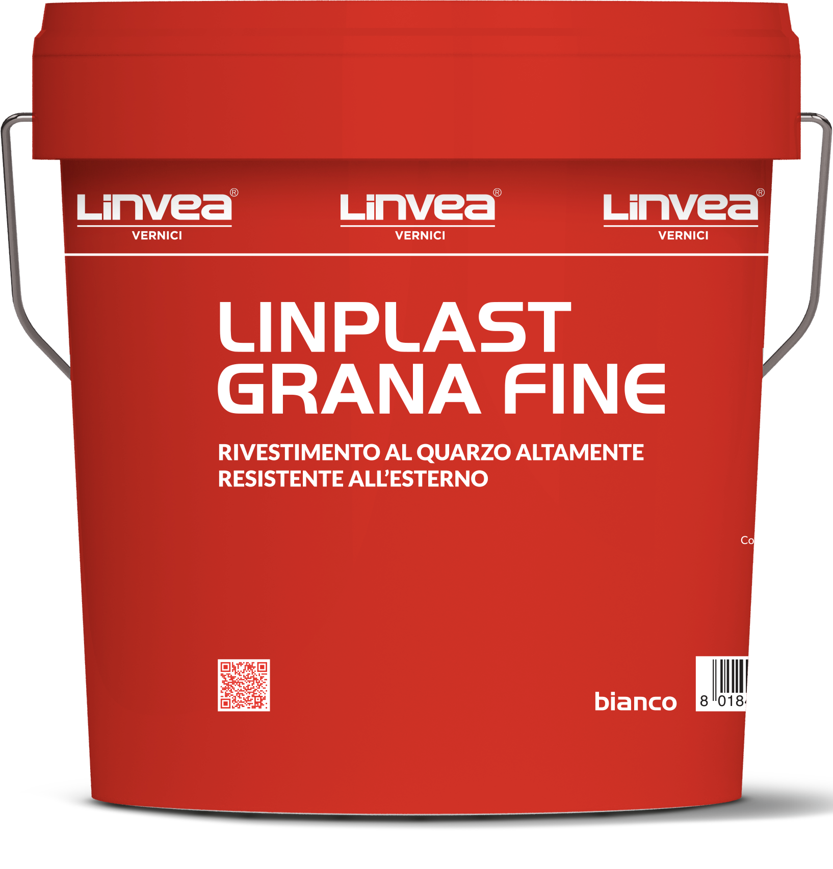 Linplast grana fine Rivestimento al quarzo Bianco L.13