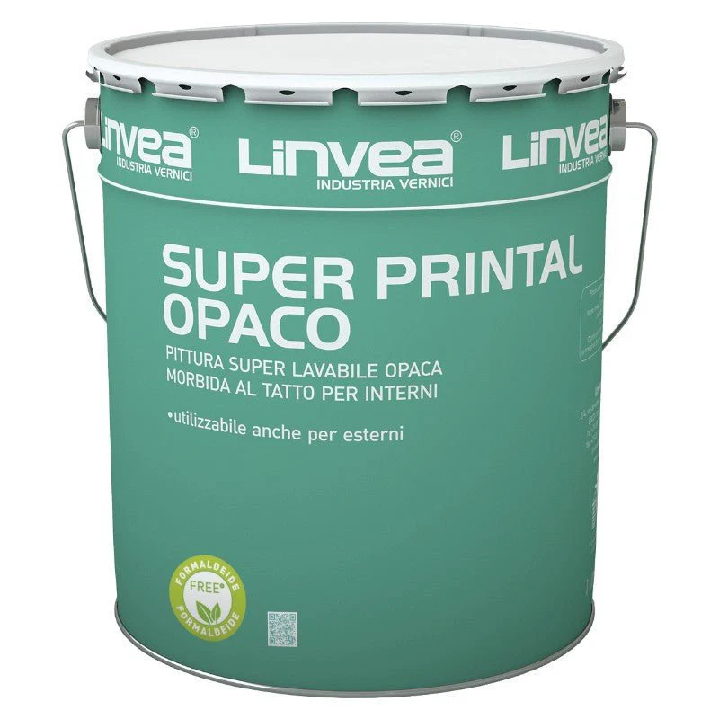 Pittura lavabile Linvea Super Printal opaco